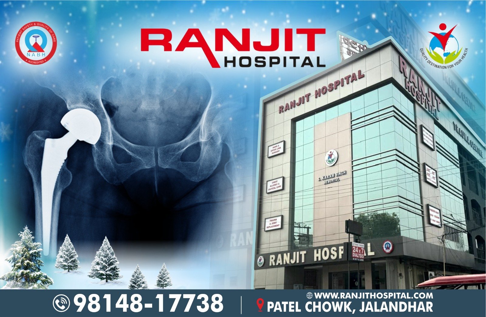 Ranjit Hospital: The Best Joint Replacement Hospital in Jalandhar